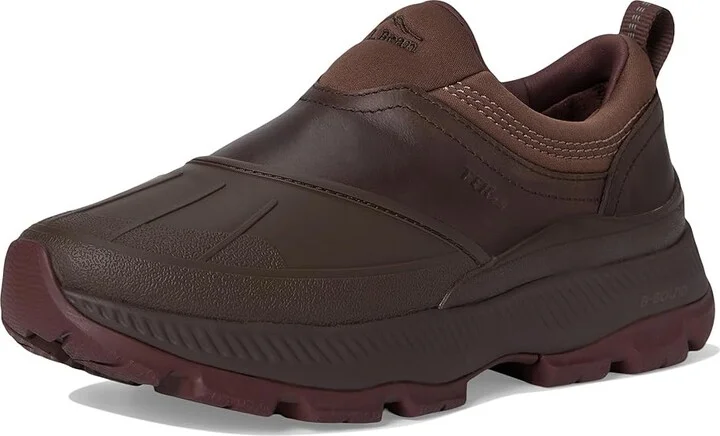 L.L.Bean Storm Chaser 6 Waterproof Slip On Women's Boots Deepest Brown : 10 B - Medium, Leather - Image 5