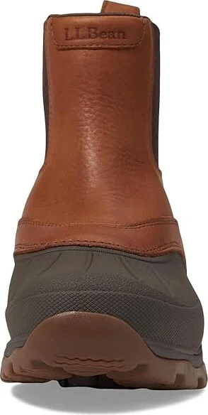 L.L.Bean Storm Chaser Chelsea Boot Men's Boots Oakwood : 7 D - Medium, Leather/Synthetic - Image 2
