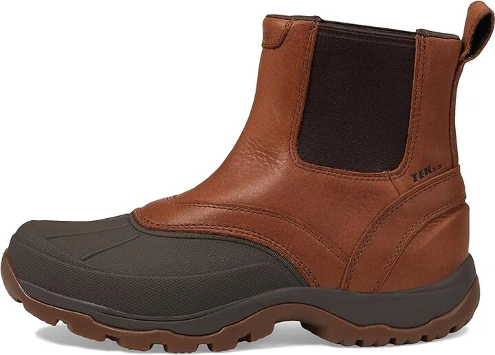 L.L.Bean Storm Chaser Chelsea Boot Men's Boots Oakwood : 7 D - Medium, Leather/Synthetic - Image 5