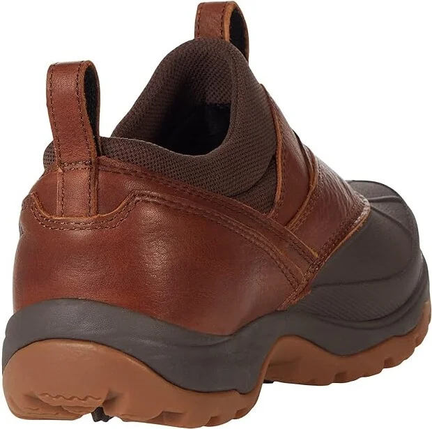 L.L.Bean Storm Chaser Slip On 5 Leather Men's Shoes Oakwood : 7 D - Medium - Image 4