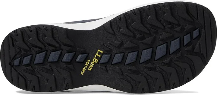 L.L.Bean Swift River Flip-Flop Sandal Sport Men's Shoes Carbon Navy : 7 D - Medium, Leather - Image 3
