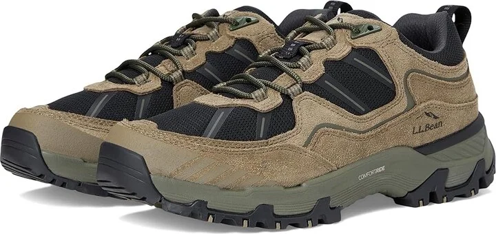 L.L.Bean Trail Model X Low Ventilated Hiker Men's Climbing Shoes Dark Mushroom : 9 D - Medium, Suede
