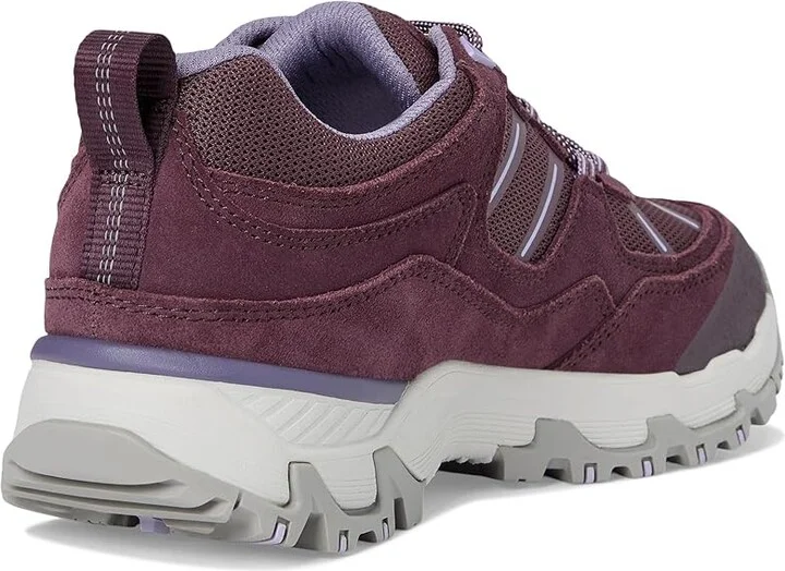 L.L.Bean Trail Model X Low Ventilated Hiker Women's Climbing Shoes Dark Mauve : 7.5 B - Medium, Suede - Image 4