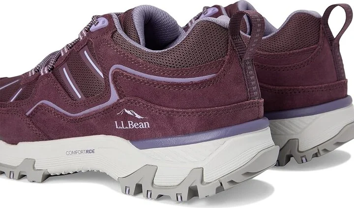 L.L.Bean Trail Model X Low Ventilated Hiker Women's Climbing Shoes Dark Mauve : 7.5 B - Medium, Suede - Image 7