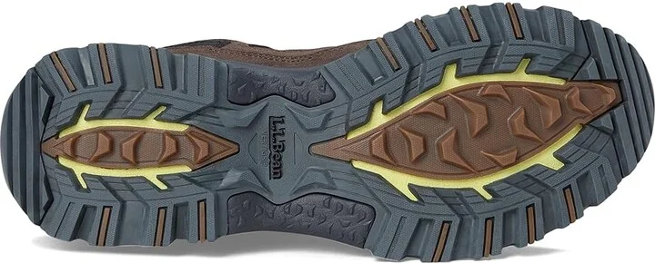 L.L.Bean Trail Model X Low Waterproof Hiker Men's Climbing Shoes Deepest Brown : 9 D - Medium, Suede - Image 3