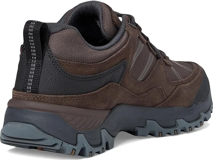 L.L.Bean Trail Model X Low Waterproof Hiker Men's Climbing Shoes Deepest Brown : 9 D - Medium, Suede - Image 4