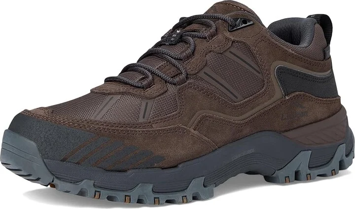 L.L.Bean Trail Model X Low Waterproof Hiker Men's Climbing Shoes Deepest Brown : 9 D - Medium, Suede - Image 5