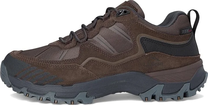 L.L.Bean Trail Model X Low Waterproof Hiker Men's Climbing Shoes Deepest Brown : 9 D - Medium, Suede - Image 6