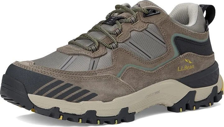 L.L.Bean Trail Model X Low Waterproof Hiker Men's Climbing Shoes Deepest Brown : 9 D - Medium, Suede - Image 11