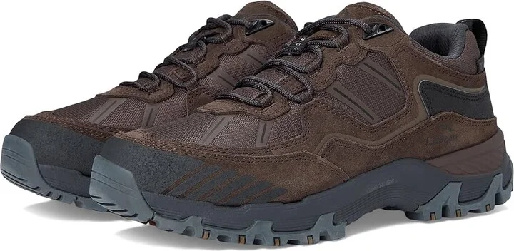 L.L.Bean Trail Model X Low Waterproof Hiker Men's Climbing Shoes Deepest Brown : 9 D - Medium, Suede