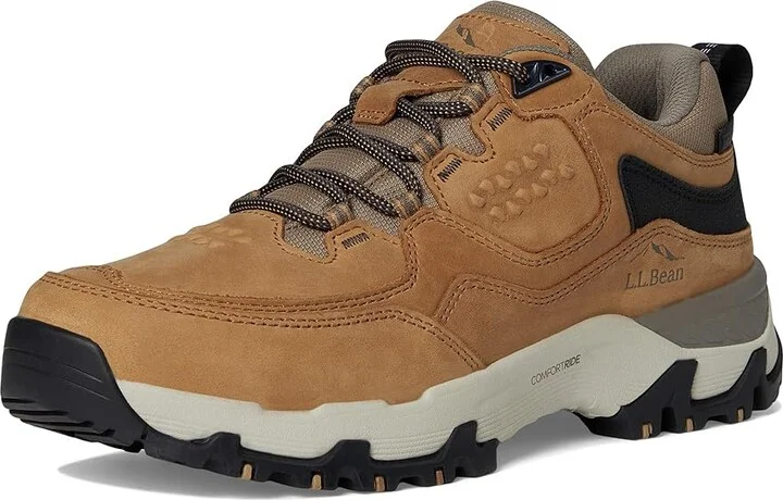 L.L.Bean Trail Model X Low Waterproof Leather Hiker 2 Women's Hiking Boots Barley : 9.5 D - Wide - Image 5