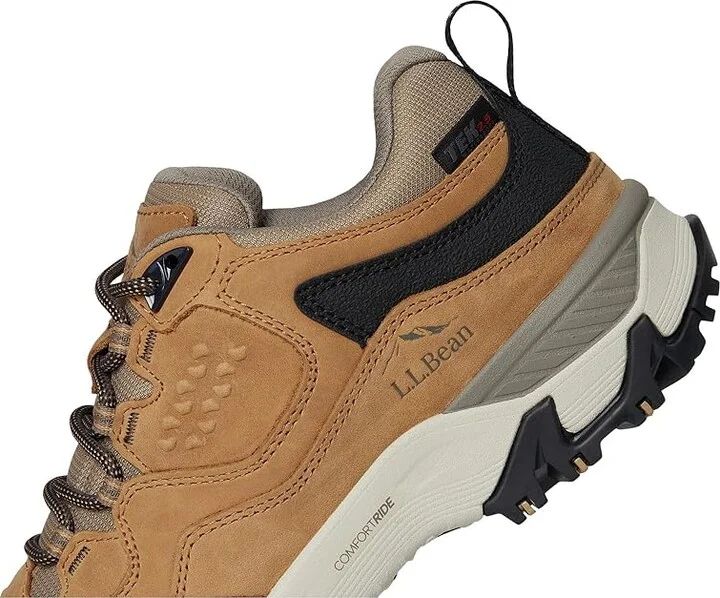 L.L.Bean Trail Model X Low Waterproof Leather Hiker 2 Women's Hiking Boots Barley : 9.5 D - Wide - Image 7