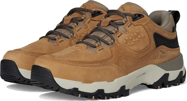 L.L.Bean Trail Model X Low Waterproof Leather Hiker 2 Women's Hiking Boots Barley : 9.5 D - Wide