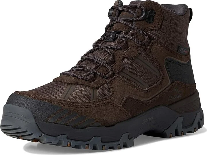 L.L.Bean Trail Model X Mid Waterproof Hiker Men's Climbing Shoes Ash : 9 D - Medium, Rubber/Suede - Image 11