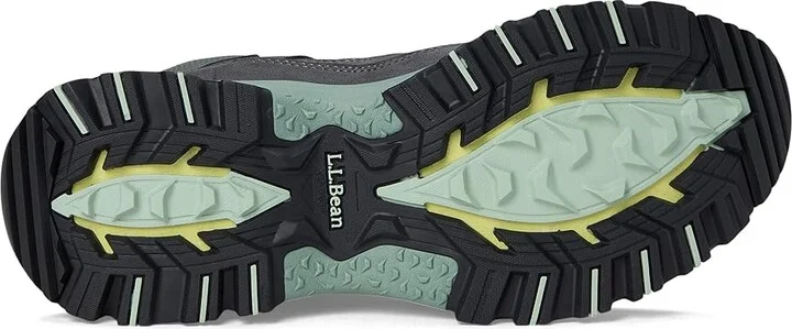 L.L.Bean Trail Model X Mid Waterproof Hiker Women's Climbing Shoes Graphite : 6 B - Medium, Rubber/Suede - Image 3