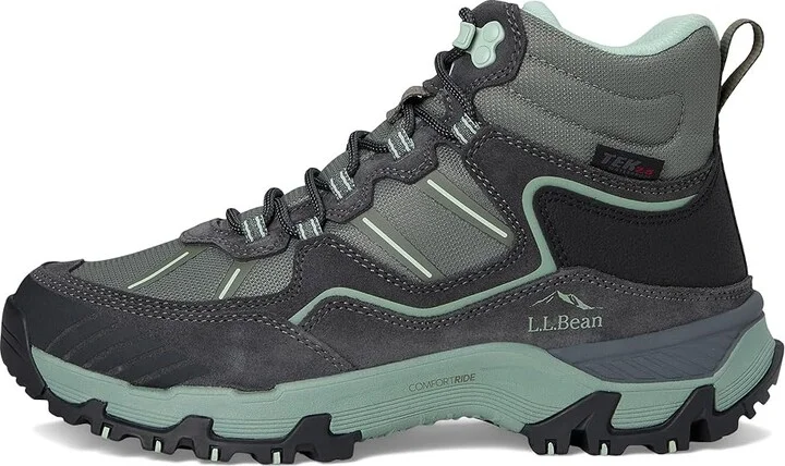 L.L.Bean Trail Model X Mid Waterproof Hiker Women's Climbing Shoes Graphite : 6 B - Medium, Rubber/Suede - Image 6