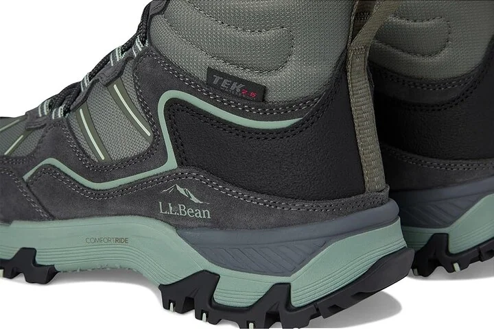 L.L.Bean Trail Model X Mid Waterproof Hiker Women's Climbing Shoes Graphite : 6 B - Medium, Rubber/Suede - Image 7