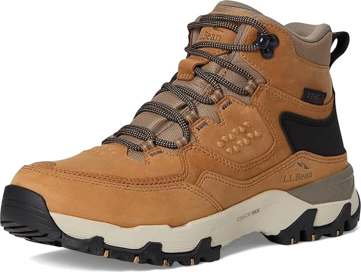 L.L.Bean Trail Model X Mid Waterproof Leather Hiker 2 Women's Hiking Boots Barley : 9.5 B - Medium - Image 5