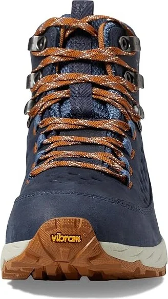 L.L.Bean Trailfinder Waterproof Hiker Mid Men's Shoes Carbon Navy : 7.5 D - Medium, Leather/Rubber - Image 3