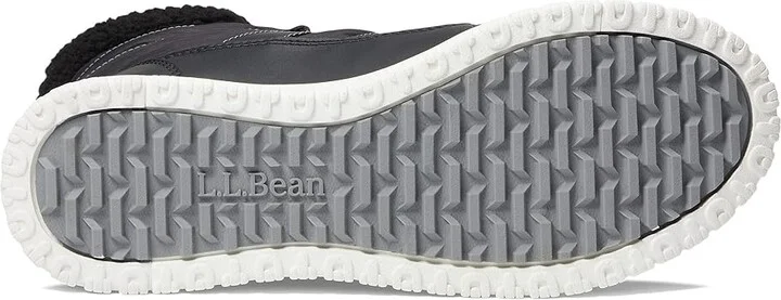 L.L.Bean Ultralight Boot Quilt Water Resistant Insulated Lace-Up Women's Boots Black/Sea Salt : 10 B - Medium, Textile - Image 3