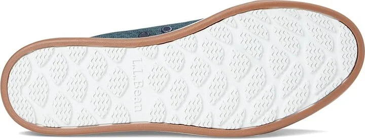 L.L.Bean Vacationland Sneaker Lace Men's Lace-up Boots Rangeley Blue : 8 D - Medium, Leather - Image 3