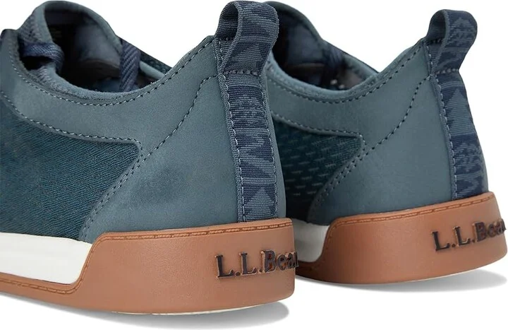L.L.Bean Vacationland Sneaker Lace Men's Lace-up Boots Rangeley Blue : 8 D - Medium, Leather - Image 7