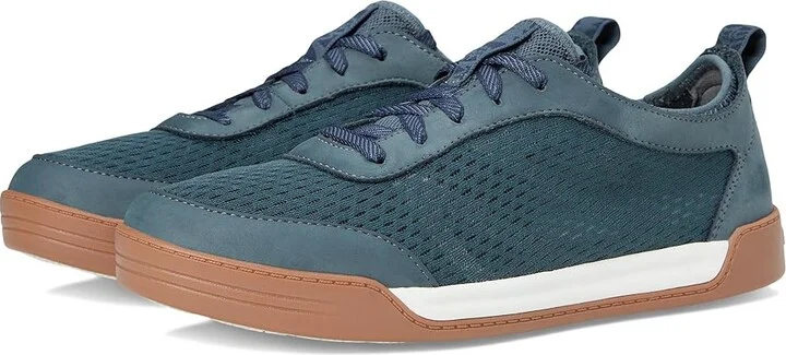 L.L.Bean Vacationland Sneaker Lace Men's Lace-up Boots Rangeley Blue : 8 D - Medium, Leather
