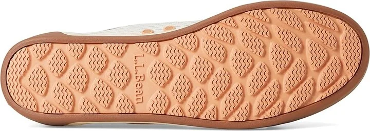L.L.Bean Vacationland Sneaker Lace Women's Shoes Paperwhite : 8.5 B - Medium, Synthetic - Image 3