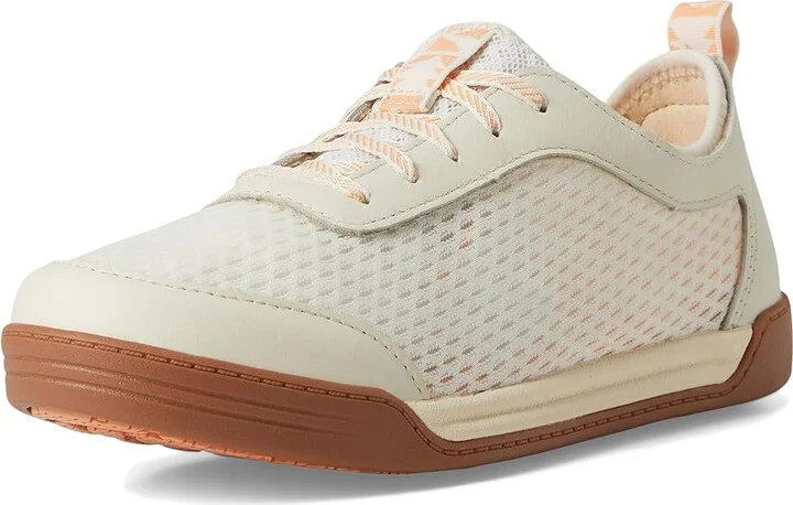 L.L.Bean Vacationland Sneaker Lace Women's Shoes Paperwhite : 8.5 B - Medium, Synthetic - Image 5