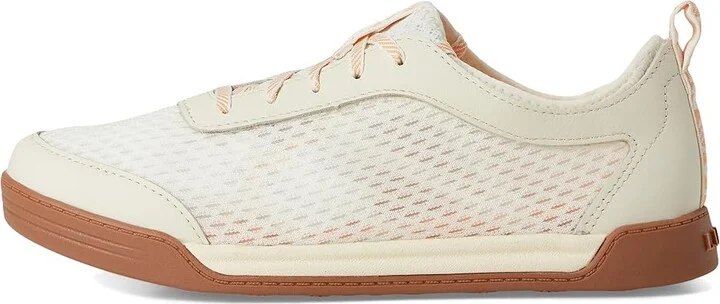 L.L.Bean Vacationland Sneaker Lace Women's Shoes Paperwhite : 8.5 B - Medium, Synthetic - Image 6