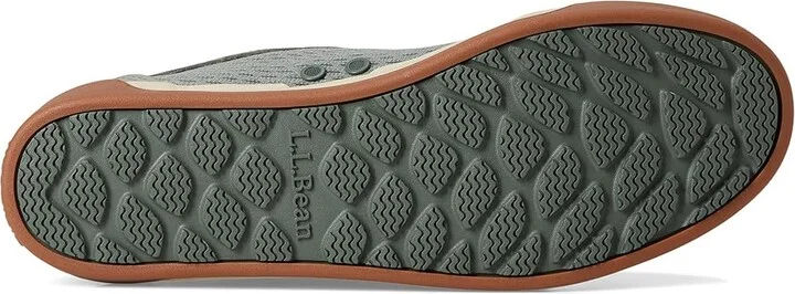 L.L.Bean Vacationland Sneaker Lace Women's Shoes Paperwhite : 8.5 B - Medium, Synthetic - Image 9
