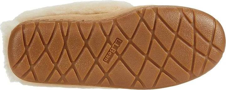 L.L.Bean Wicked Good Moccasins Women's Shoes Brown : 5 B - Medium, Sheepskin - Image 8