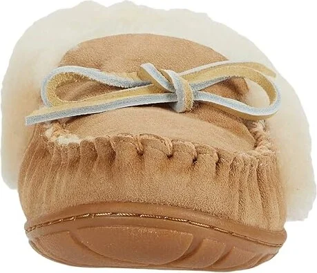 L.L.Bean Wicked Good Moccasins Women's Shoes Brown : 5 B - Medium, Sheepskin - Image 10