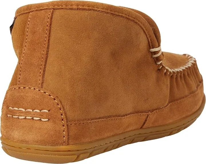 L.L.Bean Wicked Good Slipper Boot Moc Women's Shoes Brown : 9 B - Medium, Leather - Image 4