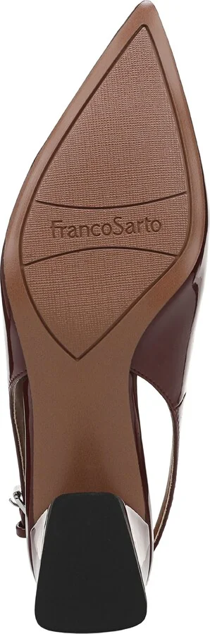 L-Racer Pointed Toe Slingback Pump - Image 6