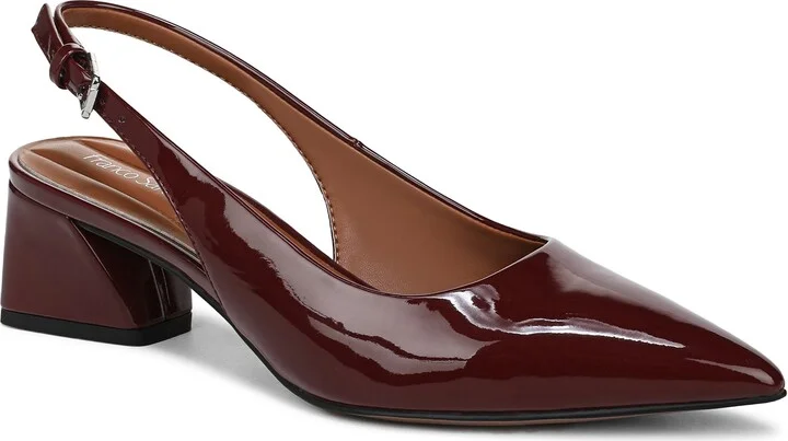 L-Racer Pointed Toe Slingback Pump