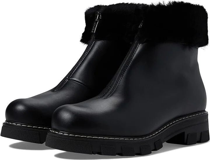 La Canadienne Abba Women's Shoes Black Leather : 5 M (B), Suede