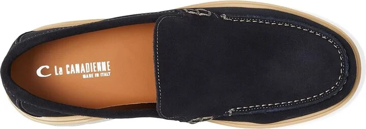 La Canadienne Alessio Men's Shoes Navy Suede : EU 40 (US Men's 7) M, Leather/Rubber/Suede - Image 2