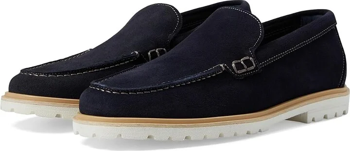 La Canadienne Alessio Men's Shoes Navy Suede : EU 40 (US Men's 7) M, Leather/Rubber/Suede