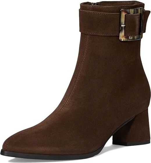 La Canadienne Alix Women's Boots Brunette : 5 B - Medium, Leather/Rubber/Suede - Image 5