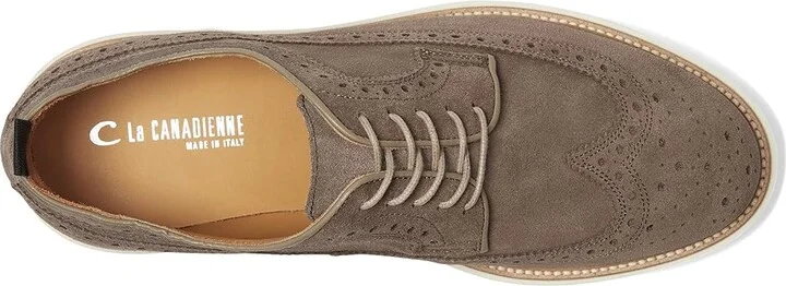 La Canadienne Atty Men's Shoes Taupe Suede : EU 40 (US Men's 7) M - Image 2