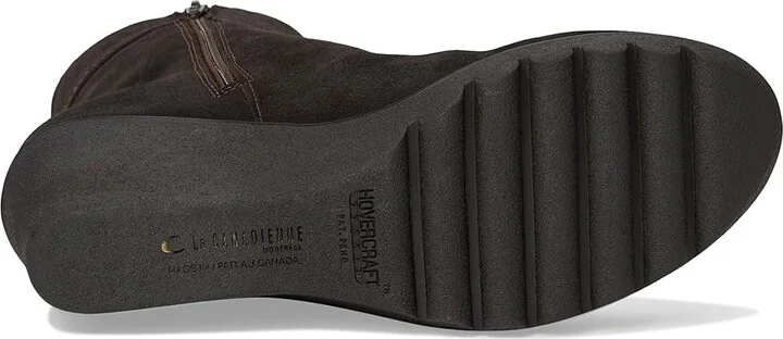La Canadienne Begonia Women's Boots Brown : 9.5 M (B), Rubber/Suede - Image 3