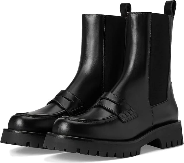 La Canadienne Beth Women's Boots Black : EU 37.5 (US Women's 7-7.5) B - Medium, Leather/Rubber