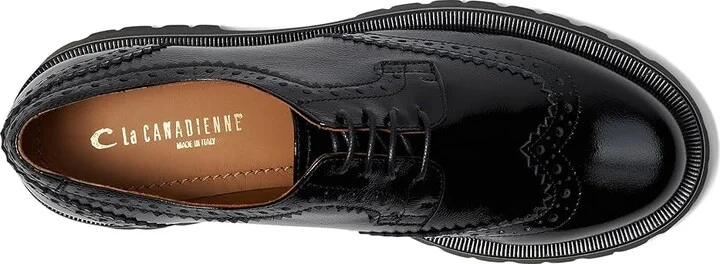 La Canadienne Bobbie Women's Flat Shoes Black : EU 36 (US Women's 5.5-6) B - Medium, Leather - Image 2