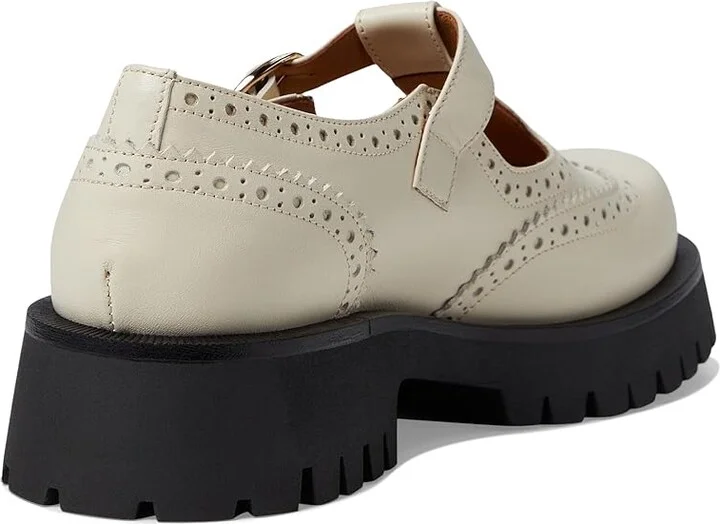 La Canadienne Braelyn Women's Flat Shoes White : EU 37.5 (US Women's 7-7.5) B - Medium, Leather - Image 4