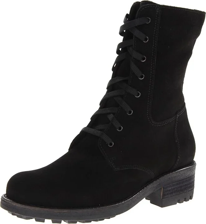 La Canadienne Carolina Women's Dress Boots Black Suede : 7 M (B) - Image 2