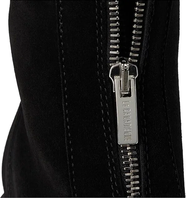 La Canadienne Chiara Women's Boots Black : 7.5 B - Medium, Rubber/Suede - Image 7