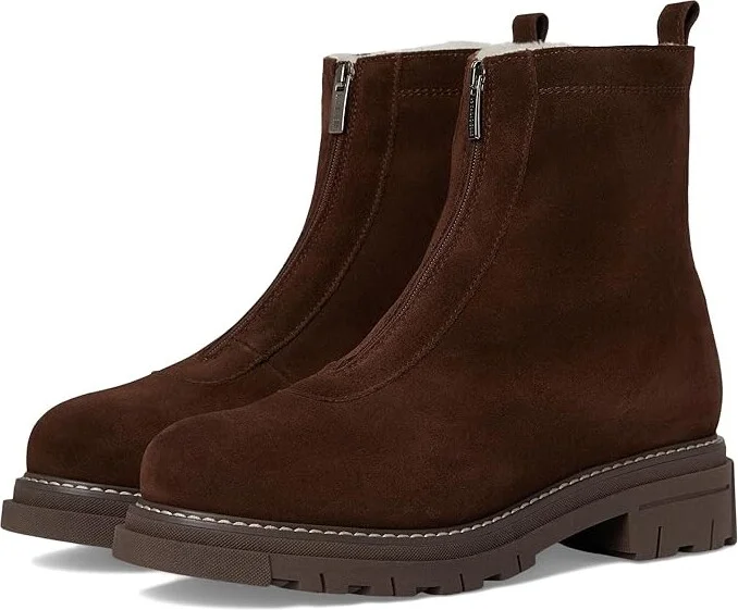 La Canadienne Deon Women's Dress Zip Boots Brunette : 8.5 M (B), Leather