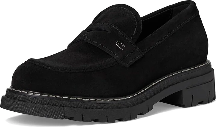 La Canadienne Dillon Women's Flat Shoes Black : 5.5 M (B), Leather/Suede - Image 5