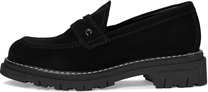 La Canadienne Dillon Women's Flat Shoes Black : 5.5 M (B), Leather/Suede - Image 6